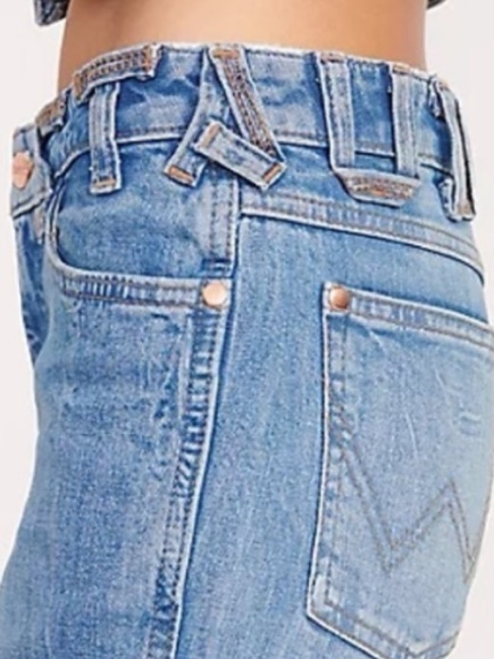Wrangler + STAUD Flare Slit Hem Jeans Women’s 27x32